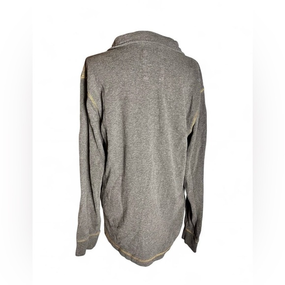Timberland Men’s Gray Zip-Up Men's Sweater Size Medium - Picture 3 of 3